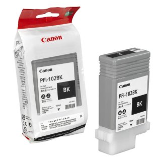CANON Tinte PFI-102BK, 130ml, schwarz