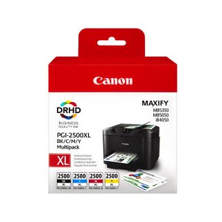 CANON Tinte Multipack PGI-2500XL c,m,y,bk