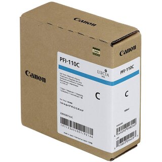 CANON Tinte PFI-110C, 160ml, cyan