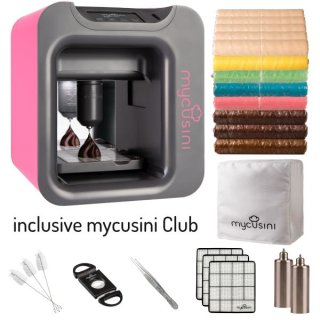 3D Schokodrucker mycusini 2.0  Premium Paket Farbe: Passion Pink
