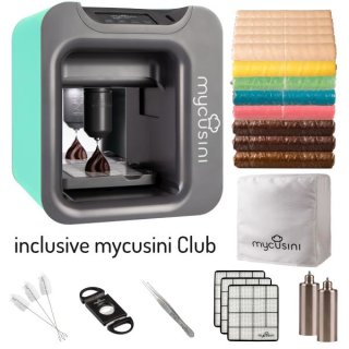 3D Schokodrucker mycusini 2.0  Premium Paket Farbe: Fresh Mint