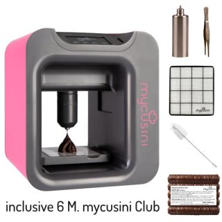 3D Schokodrucker mycusini 2.0  Basic- Paket Farbe: Passion Pink
