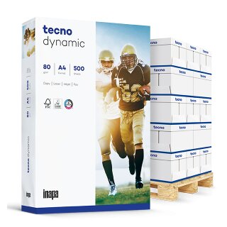 Kopierpapier "tecno Dynamic" 80g/m², DIN A3, 297x420mm, Weißegrad 161 CIE