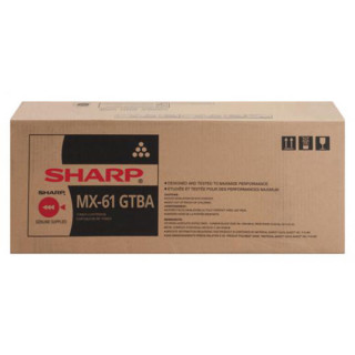 SHARP Toner MX-61GTBA schwarz, ca. 40.000 Seiten