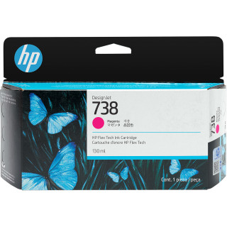 HP 498N6A No.738 Tintenpatrone 130ml, magenta