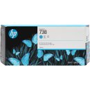 HP 676M6A No.738 Tintenpatrone 300ml, cyan