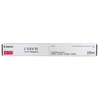 CANON Toner C-EXV51, ca. 60.000 Seiten, magenta