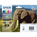 Epson 24 T2428 Multipack Elefant Druckerpatrone C13T242840