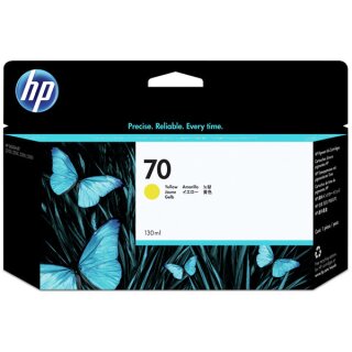 HP Tinte C9454A No.70, 130ml yellow