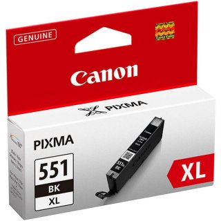Canon CLI-551BK XL&lt;br /&gt;  Tintenpatrone 11ml schwarz