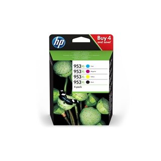 HP 3HZ52AE 953XL <br /> Multipack Tinte 4er Pack