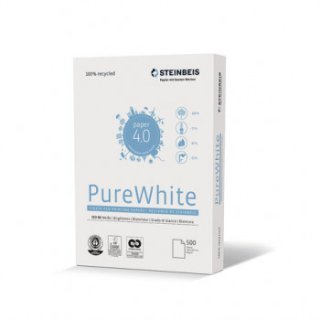 Kopierpapier "Steinbeis No.3 Pure White" A3 80gr. ISO 90, 500 Blatt / Pack