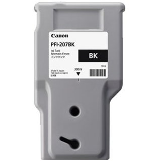 CANON Tinte PFI-207BK, 300ml, schwarz