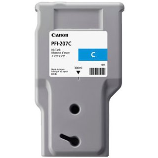 CANON Tinte PFI-207C, 300ml, cyan