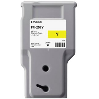 CANON Tinte PFI-207Y, 300ml, yellow